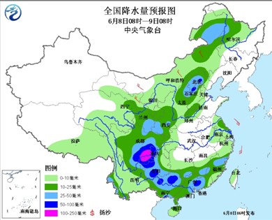 全国多地暴雨“陪考” 高考学生雨中“跃龙门”